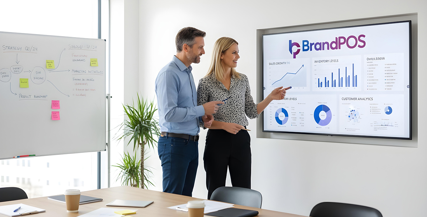 BrandPOS SoftPOS-App-Oberfläche auf dem deutschen Markt