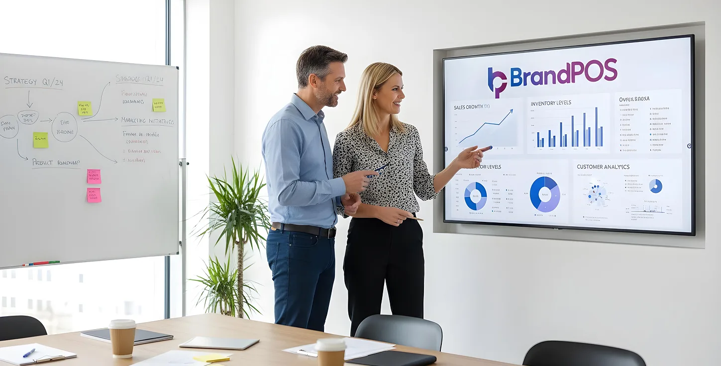BrandPOS SoftPOS-App-Oberfläche auf dem deutschen Markt