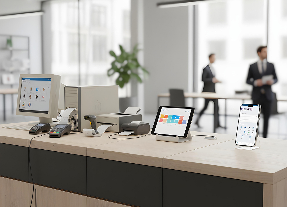 POS-Software-Kostenaufschlüsselung Infografik 2025 zeigt Cloud- vs. On-Premises-Preise